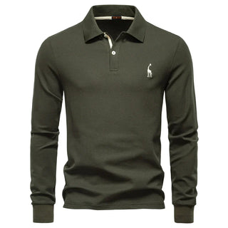 Jongman™ | Maglietta Polo Casual Autunnale