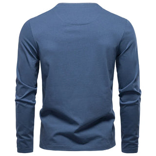 Jongman™ | Camicia Henley da Uomo con Maniche Lunghe