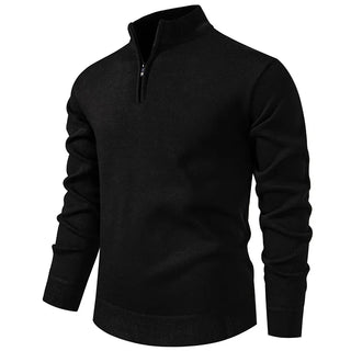 Jongman™ | Maglione Casual In Maglia Con Mezza Cerniera