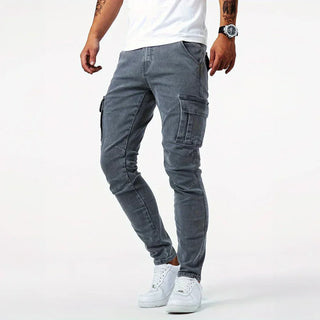 Herman | Jeans cargo elasticizzati
