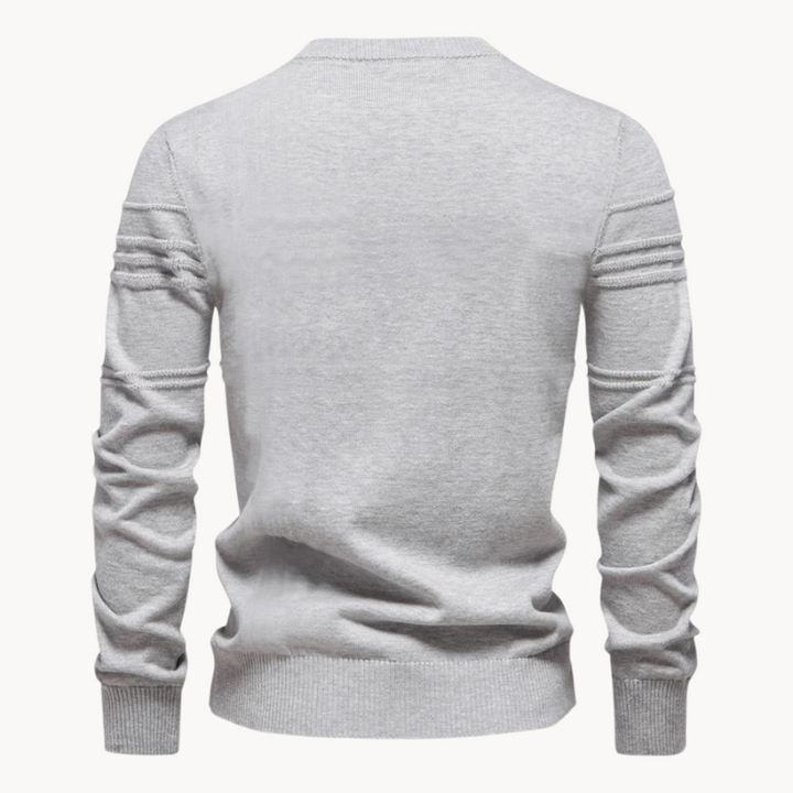 Jongman™ | Maglione da Uomo in Cotone con Design a Righe