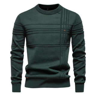 Jongman™ | Maglione da Uomo in Cotone con Design a Righe