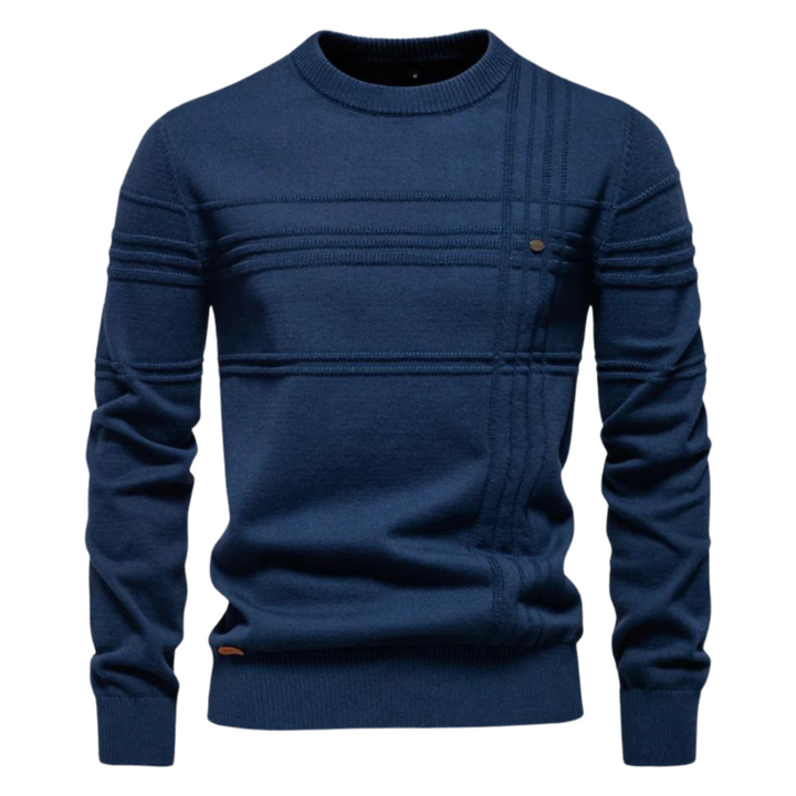 Jongman™ | Maglione da Uomo in Cotone con Design a Righe