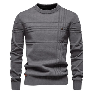 Jongman™ | Maglione da Uomo in Cotone con Design a Righe
