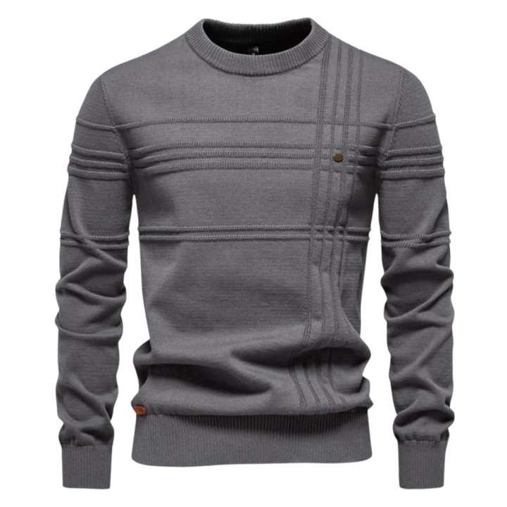 Jongman™ | Maglione da Uomo in Cotone con Design a Righe