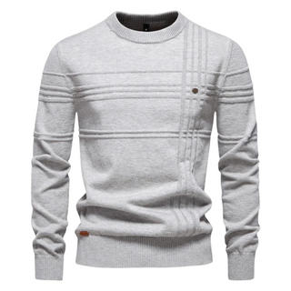 Jongman™ | Maglione da Uomo in Cotone con Design a Righe