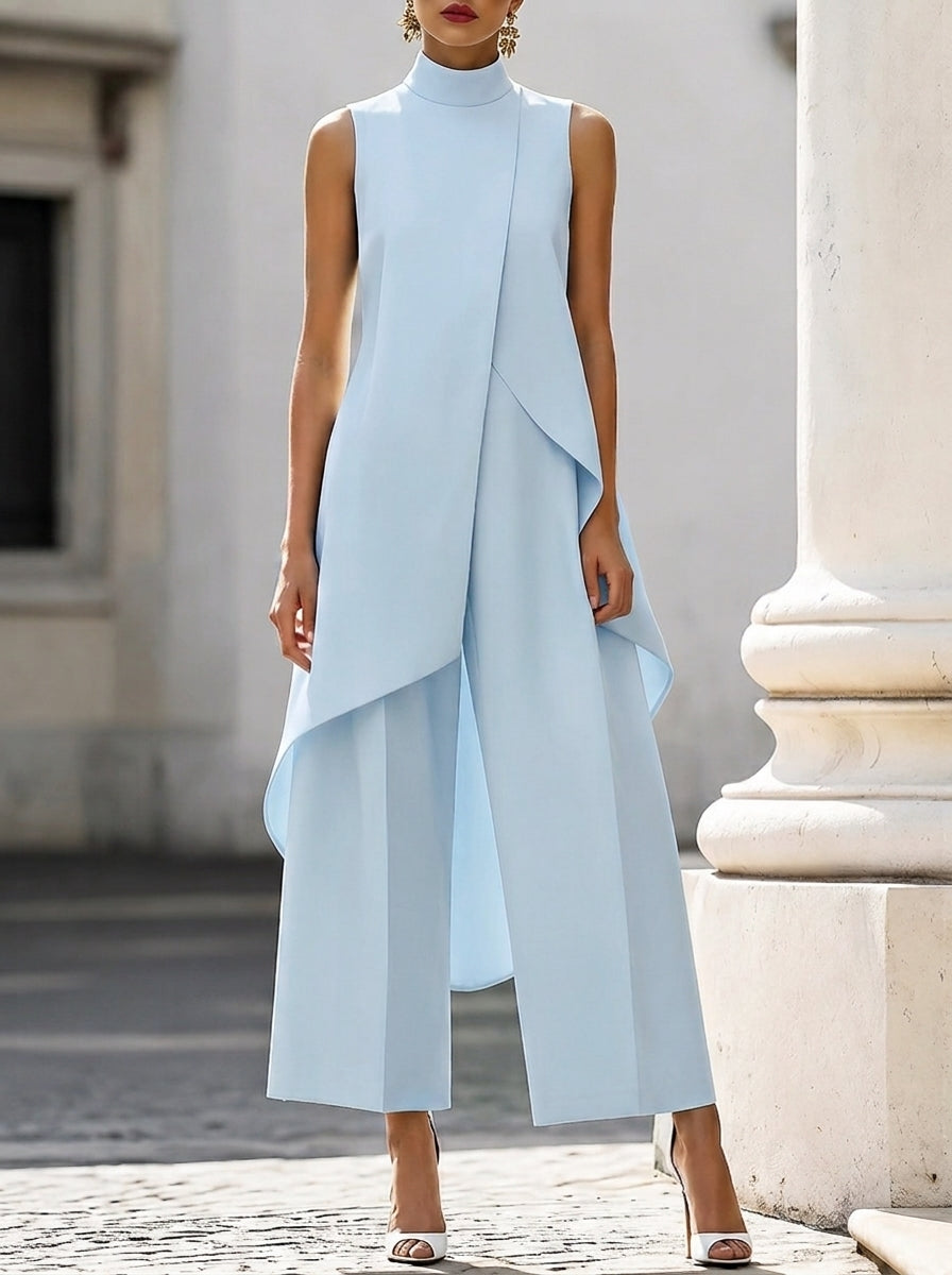 Martina - Completo Elegante con Goccia Lunga