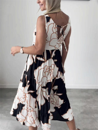 Teresa | Abito elegante con stampa floreale