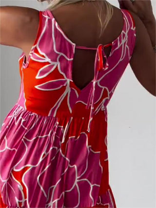 Teresa | Abito elegante con stampa floreale