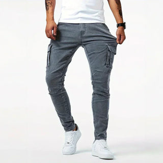 Herman | Jeans cargo elasticizzati