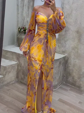 Amelia | Abito elegante con scollatura a V