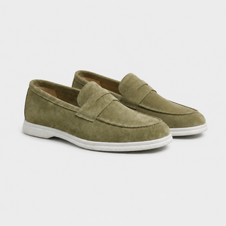 Penny Loafers in Suede Mayfair