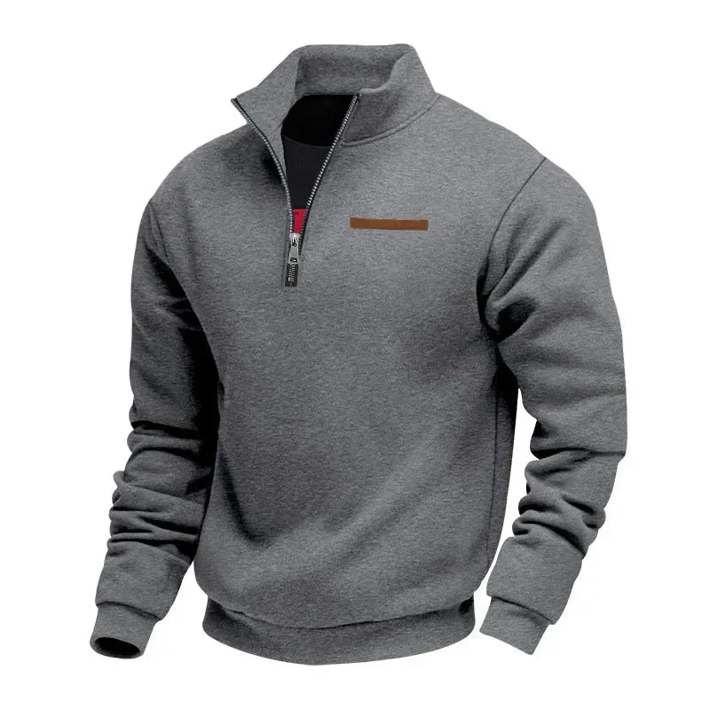 Adrian | Maglione casual in pile per uomini