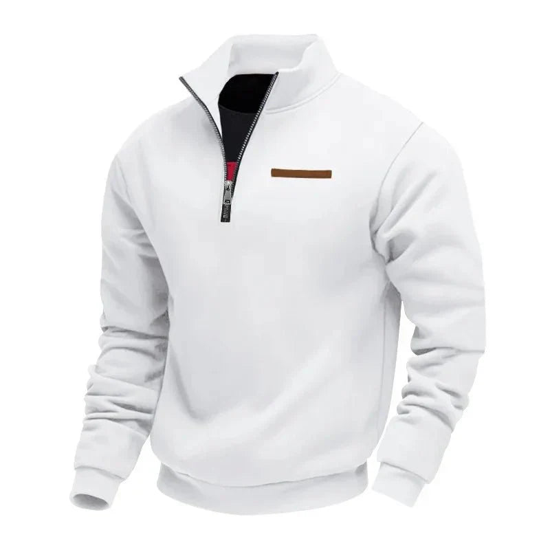Adrian | Maglione casual in pile per uomini