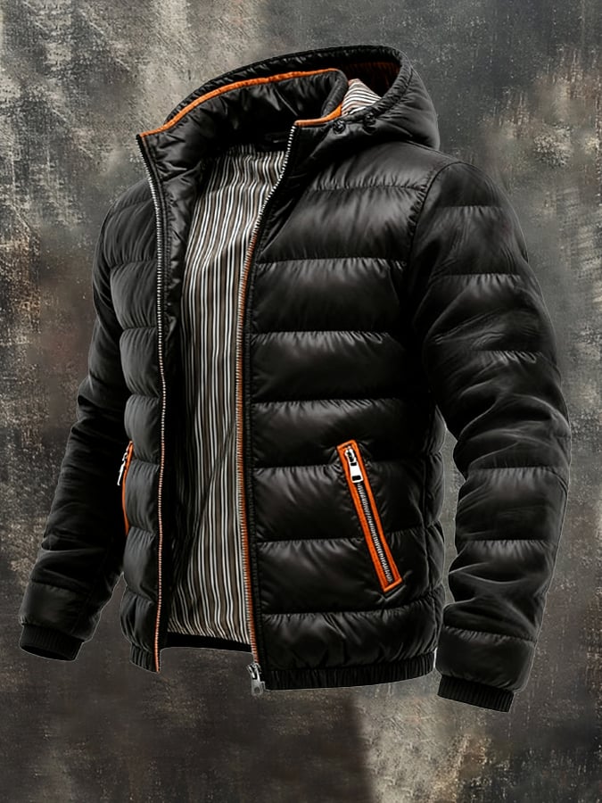 Giacca imbottita con zip