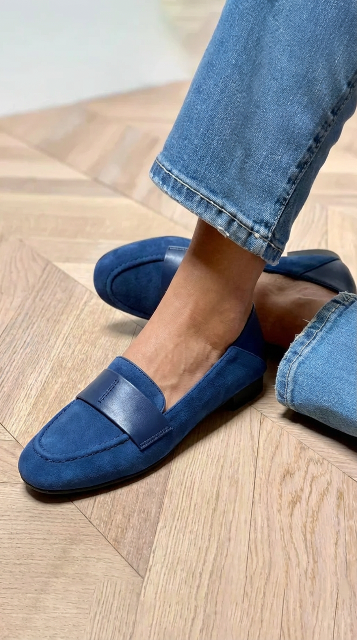Ilde | Mocassino essenziale con fascia frontale