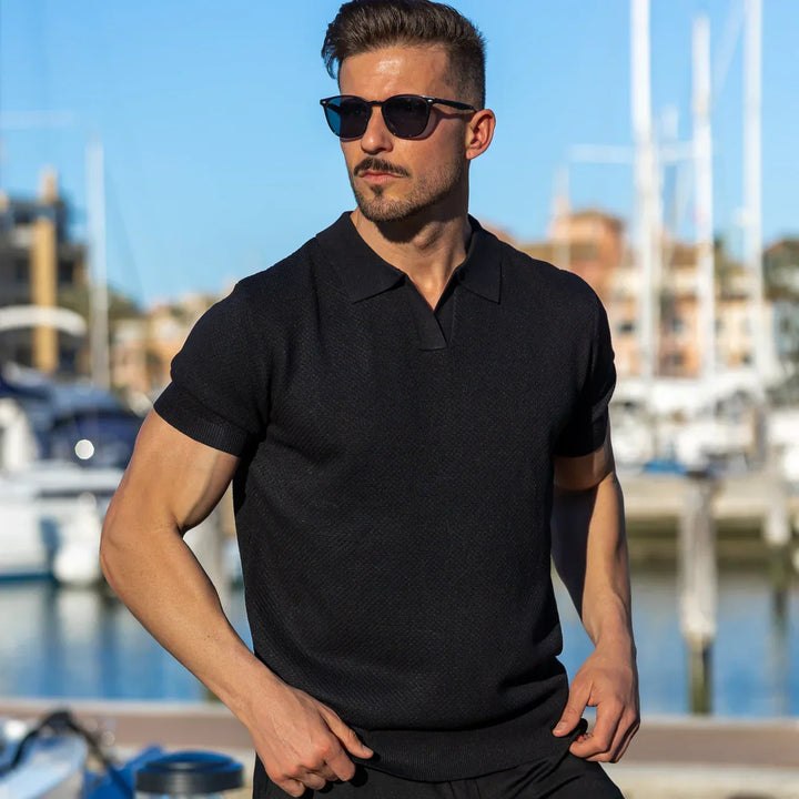 Polo V-Neck Capri
