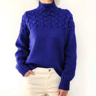 Elvira | Caldo dolcevita lavorato a maglia