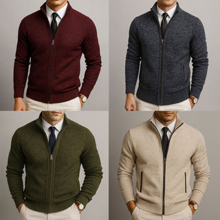 Vincent | Cardigan zip elegante
