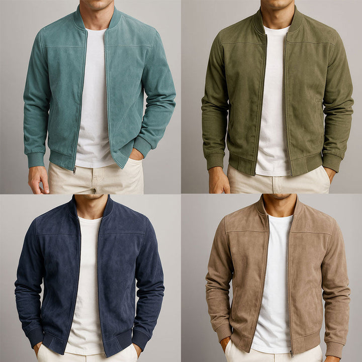 Kaltberg™ – Giacca in pelle scamosciata