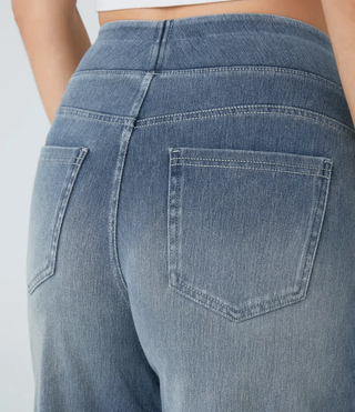 Solène | Jeans a gamba larga con vestibilità rilassata - immagine 9