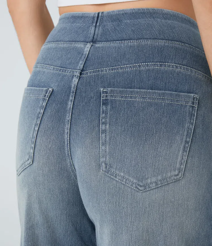 Solène | Jeans a gamba larga con vestibilità rilassata - immagine 9