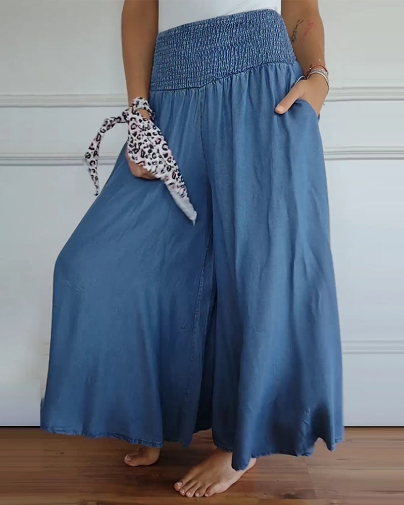 Jasper | Pantaloni a vita alta arricciata - immagine 5