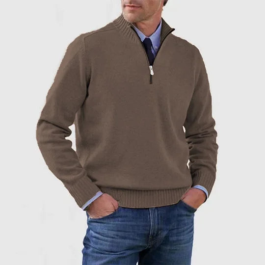 Derrick | Maglione con mezza zip