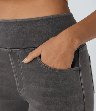 Solène | Jeans a gamba larga con vestibilità rilassata - immagine 4