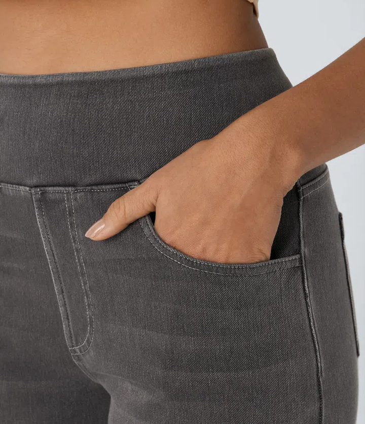 Solène | Jeans a gamba larga con vestibilità rilassata - immagine 4