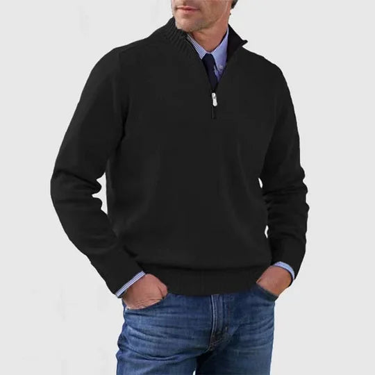 Derrick | Maglione con mezza zip