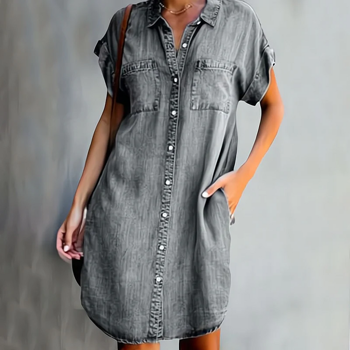 Daphne | Abito in denim
