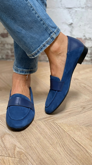 Ilde | Mocassino essenziale con fascia frontale