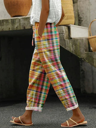 Zenaria | Pantaloni a righe confortevoli - Milla Rose