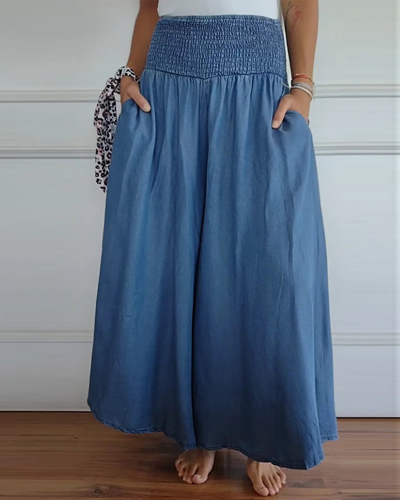Jasper | Pantaloni a vita alta arricciata - immagine 3