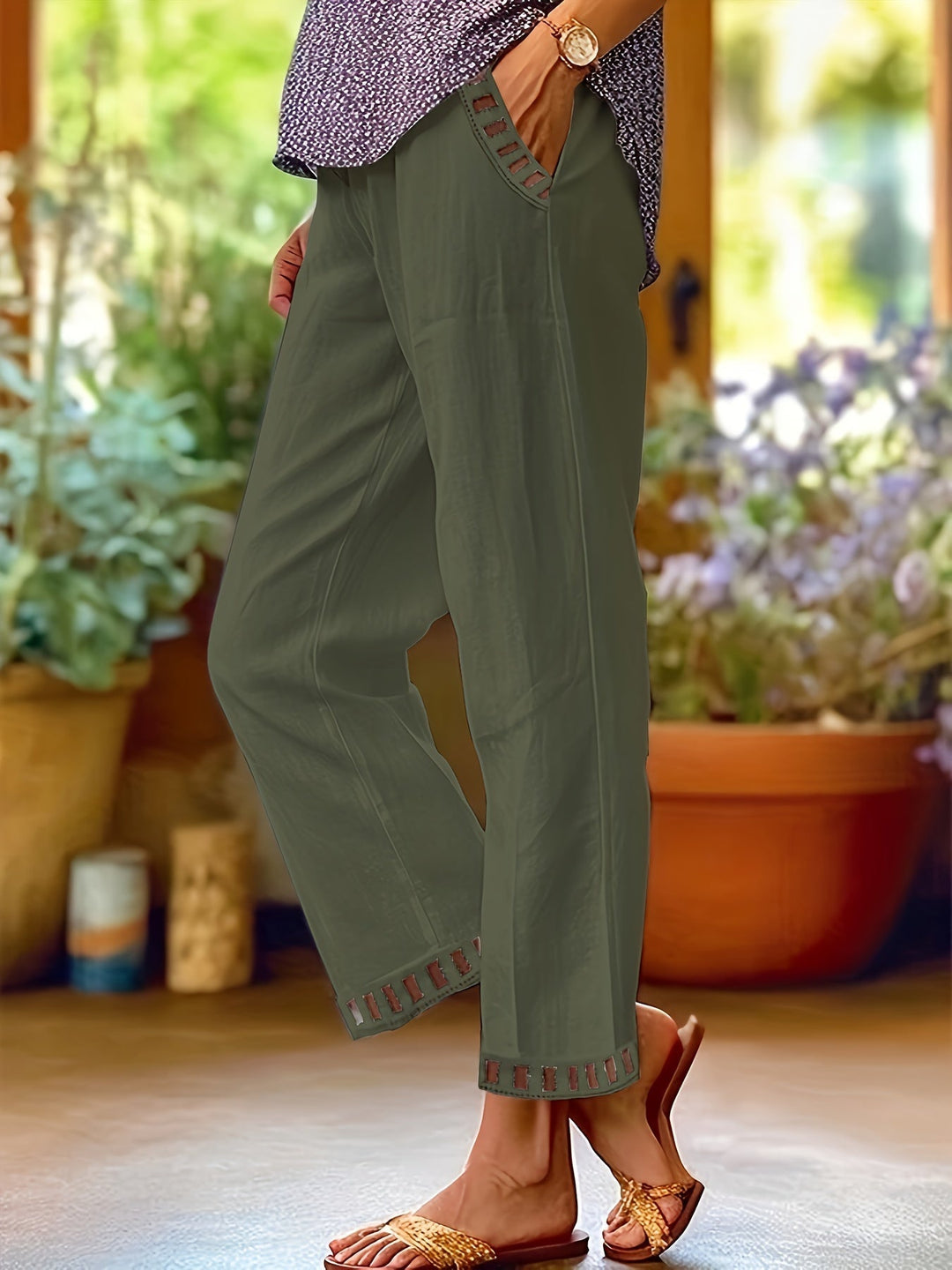 Wren | Pantaloni corti relax con dettagli a contrasto