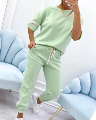 Mila | Completo casual da donna con top semplice e pantaloni