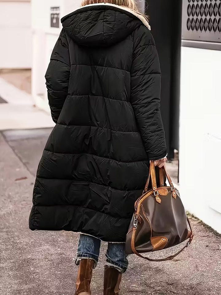 Six | Giacca Donna Lunga e Calda Reversibile