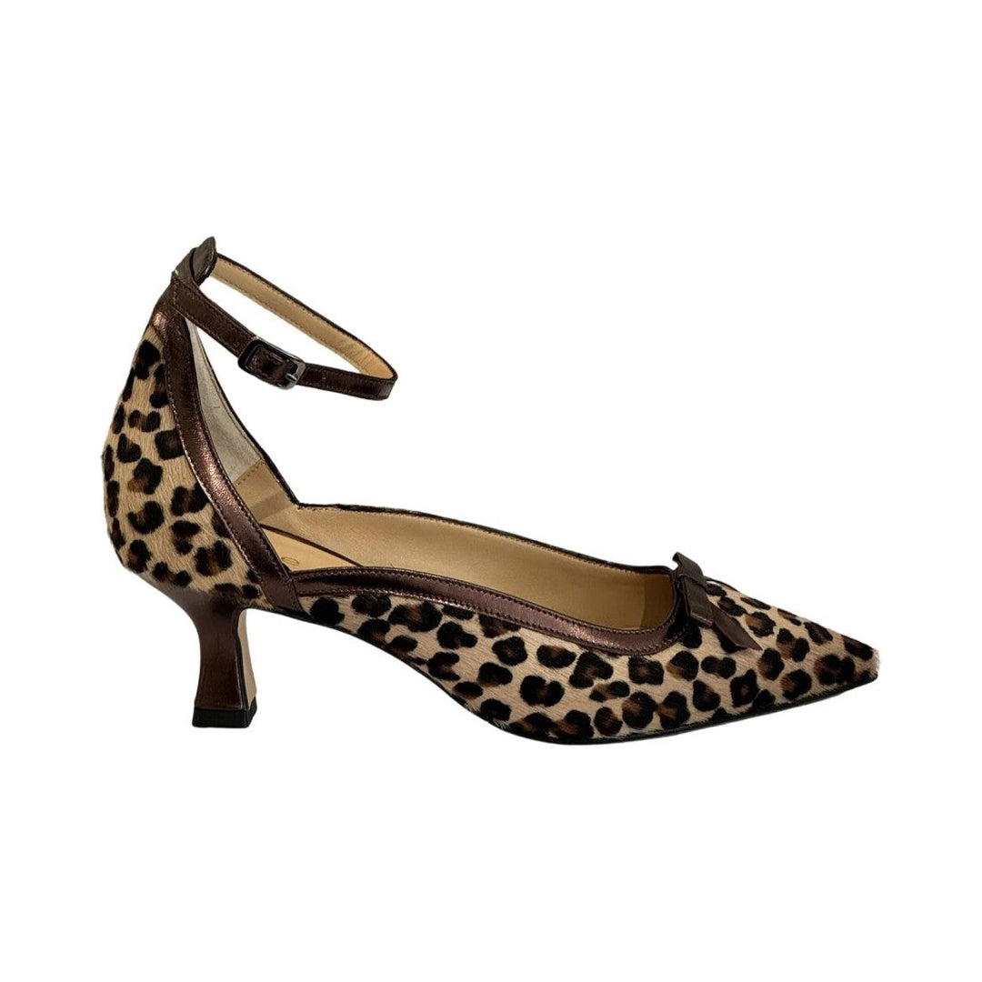 Dorotea | Décolleté stampa leopardata