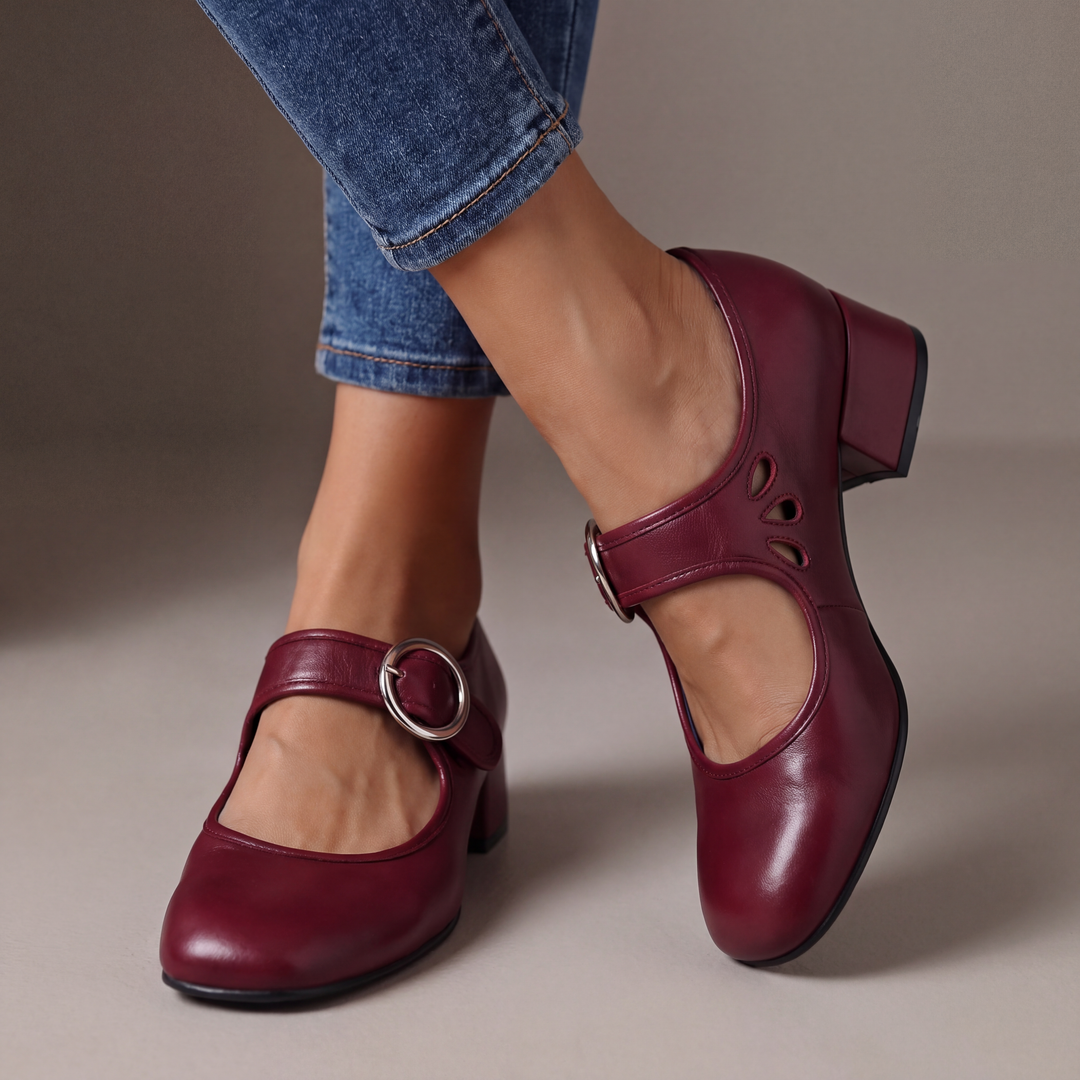 Josephine | Mary Jane in pelle con comfort