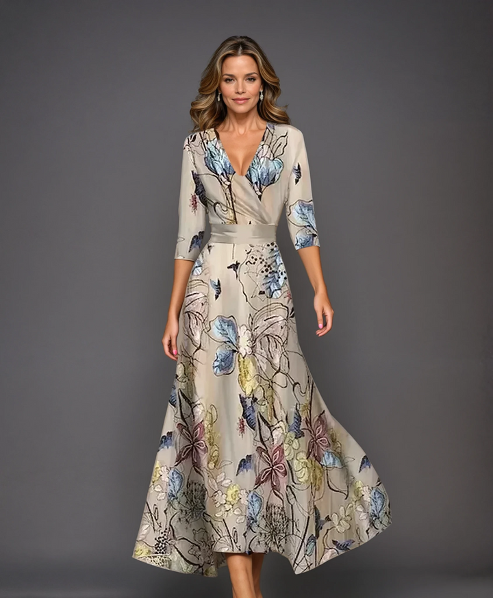 Aria | Vestito chic con stampa floreale