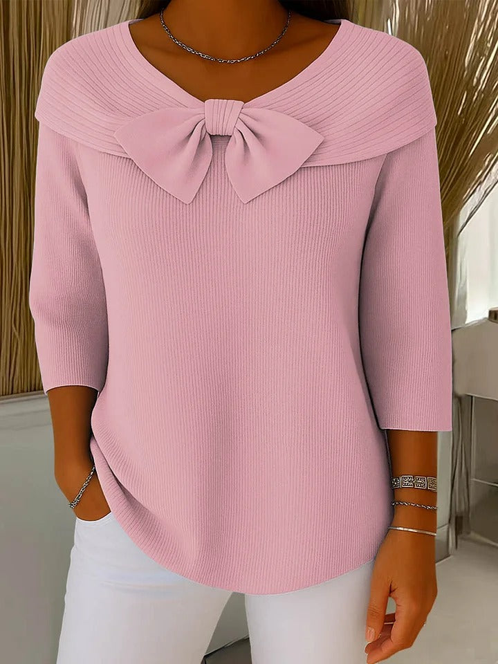 Madelena | Maglia con fiocco