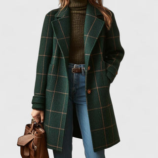 Sally | Cappotto a quadri classico