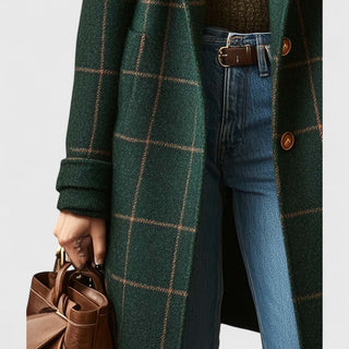 Sally | Cappotto a quadri classico