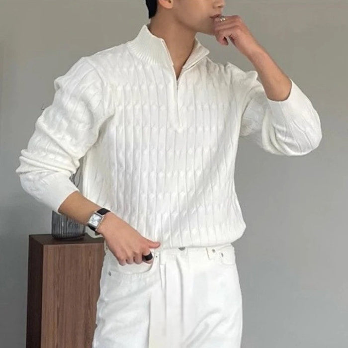 GWANGJU Maglione Mezzo Zip