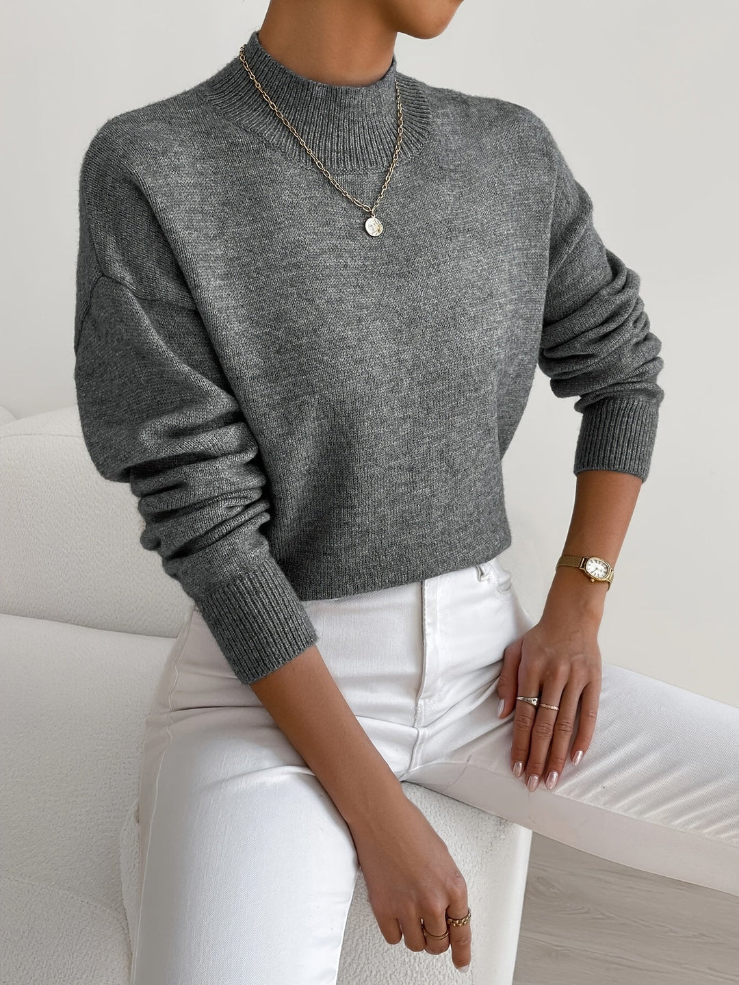 Sara | Maglione a collo alto
