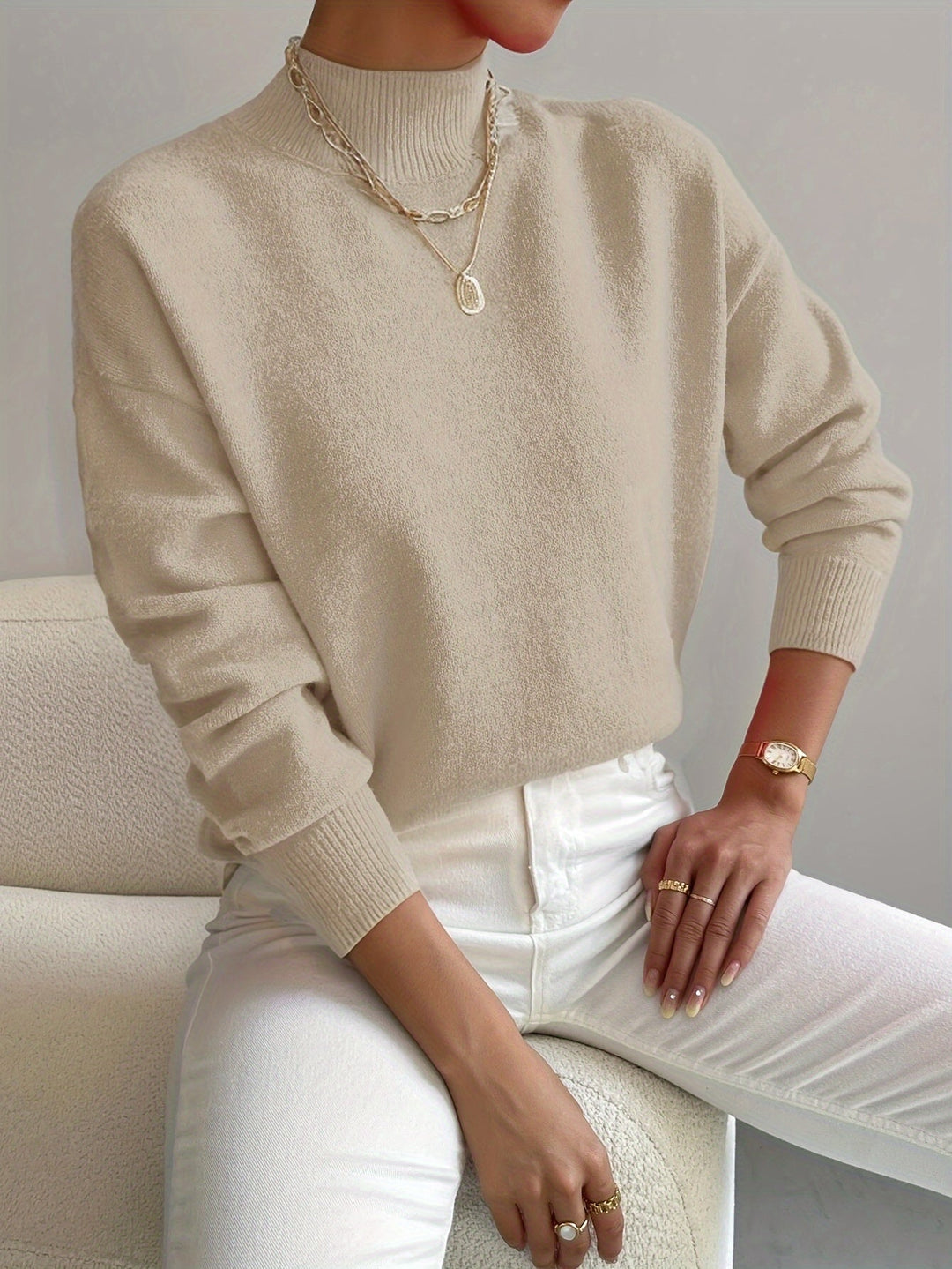 Sara | Maglione a collo alto