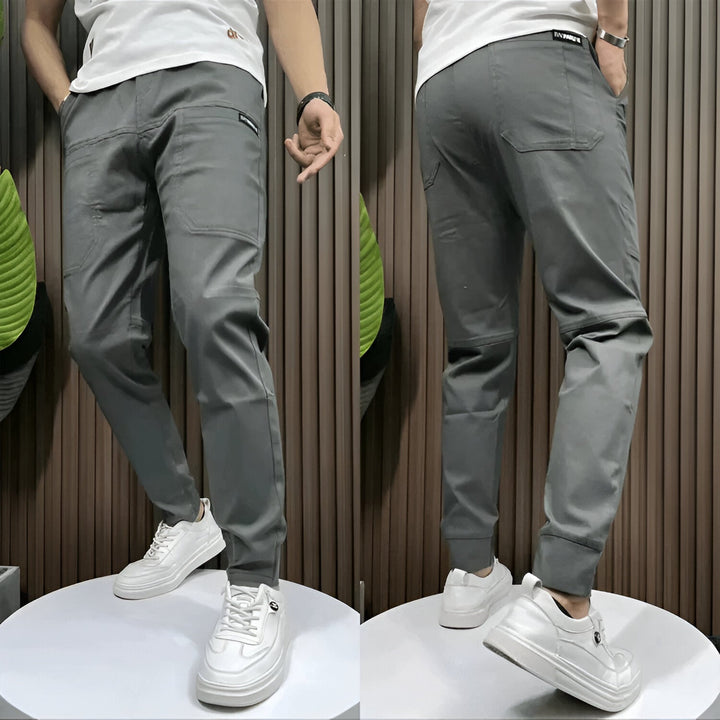 Tommaso | Pantaloni cargo elasticizzati premium