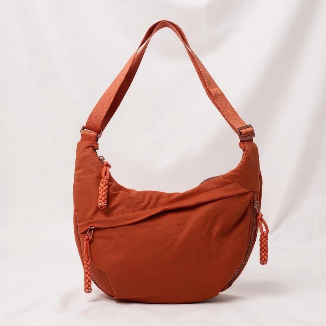 Mirelle |  Borsa a tracolla anti-furto a mezzaluna