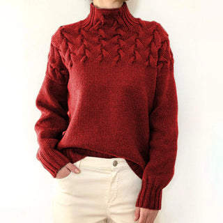 Elvira | Caldo dolcevita lavorato a maglia